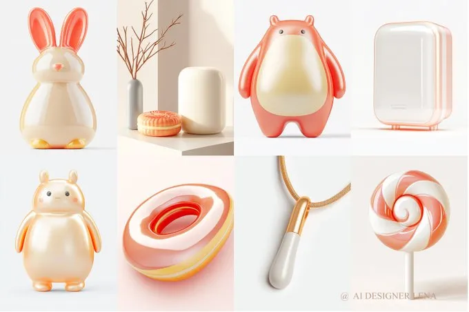 Minimalist Pastel Whimsy - Пример 2