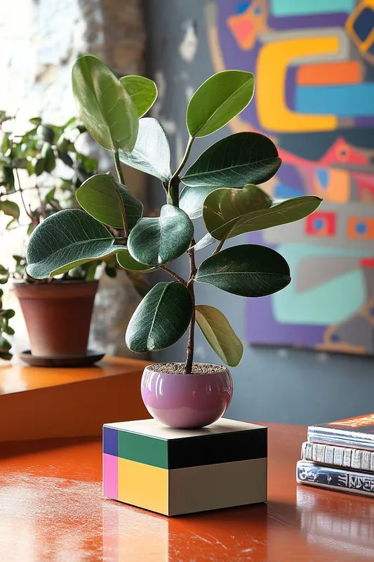 Vibrant Geometric Pop Art - Пример 3