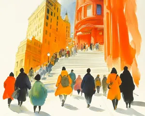 Vibrant Urban Abstraction - Пример 1