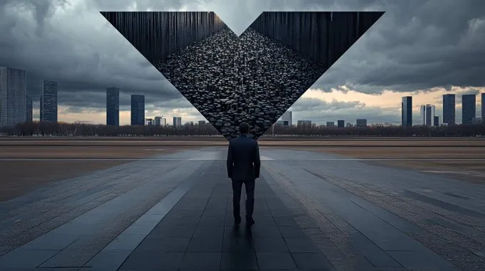 Surreal Monochrome Dystopia - Пример 2