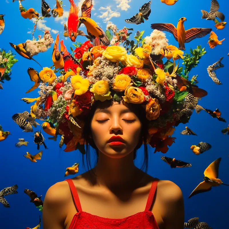 Whimsical Fast-Food Surrealism - Пример 2