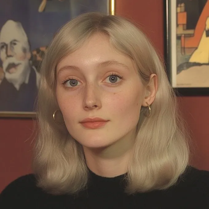 Vintage Portrait with Warm Tones - Пример 1