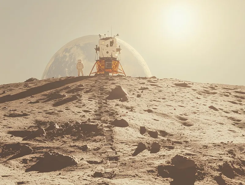 Vintage Lunar Nostalgia - Пример 2