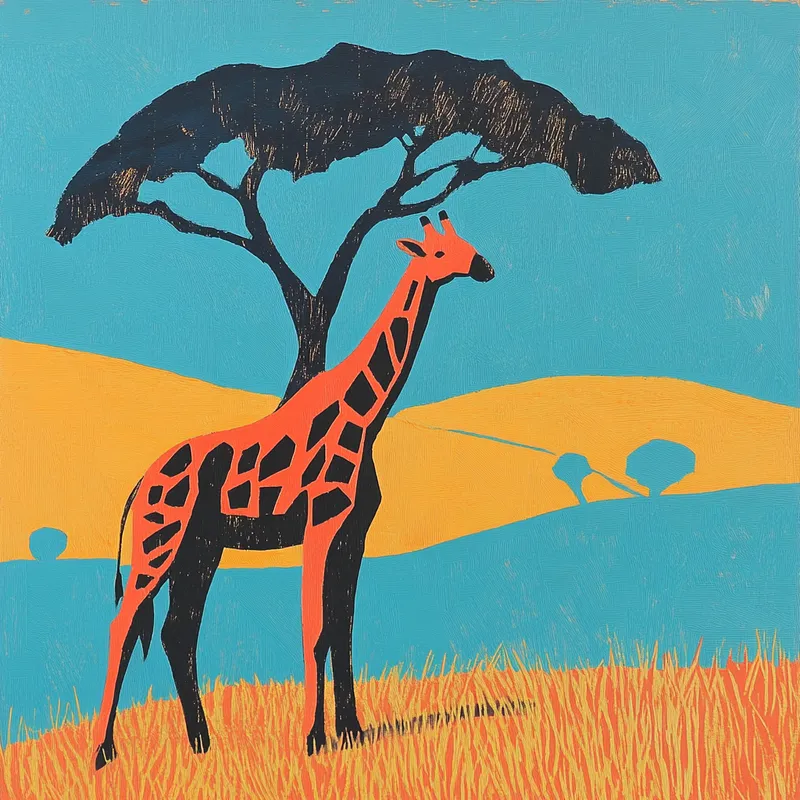 Colorful Safari - Пример 2