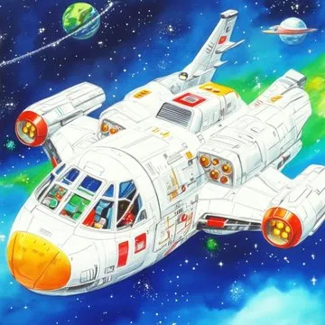 Retro Sci-Fi Wonder - Пример 1