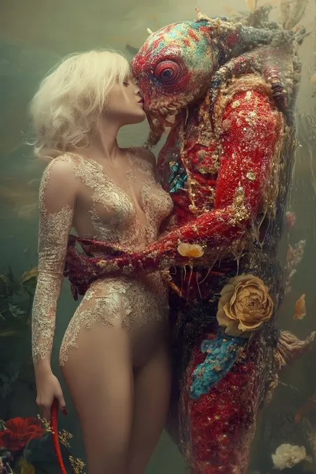 Enchanting Underwater Romance - Пример 2