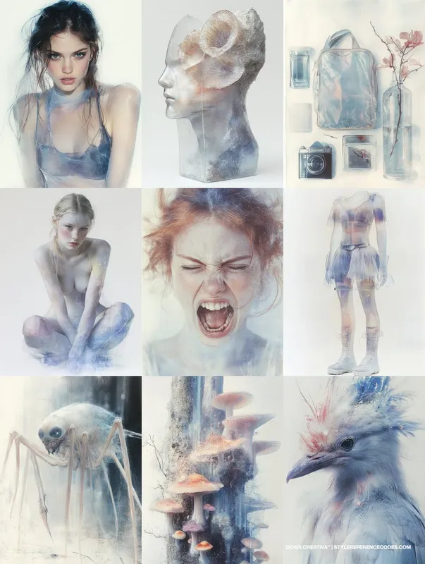 Ethereal Dreamscape Collage - Пример 2