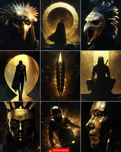 Ethereal Dreamscape Collage - Пример 4