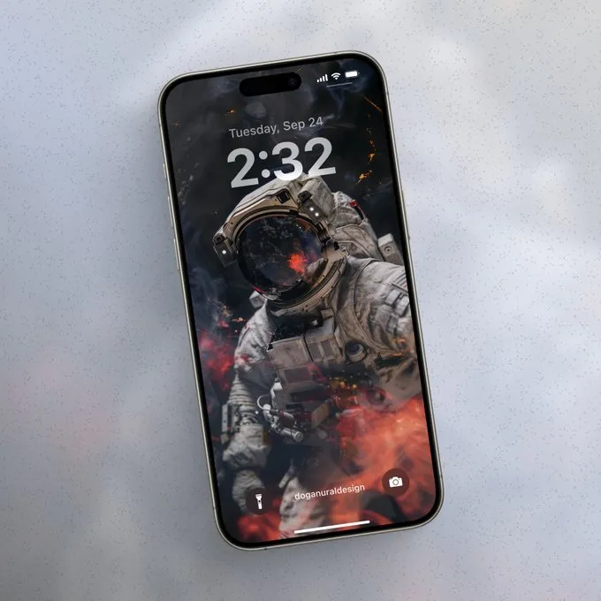 Futuristic Astronaut Aesthetic - Пример 1