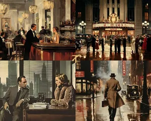 Moody Urban Winter Vibe - Пример 4