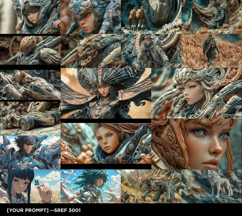 Intricate Sci-Fi Dystopia - Пример 1