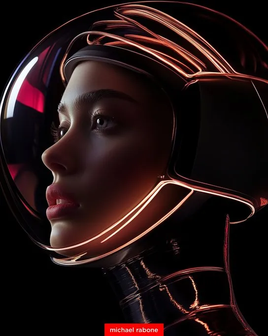 Futuristic Elegance - Пример 3