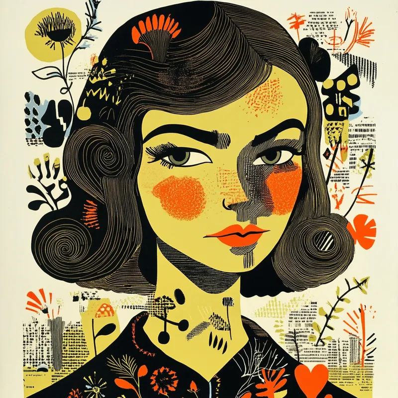 Retro Monster Poster - Пример 3