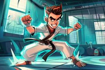 Vibrant Urban Cartoon - Пример 3