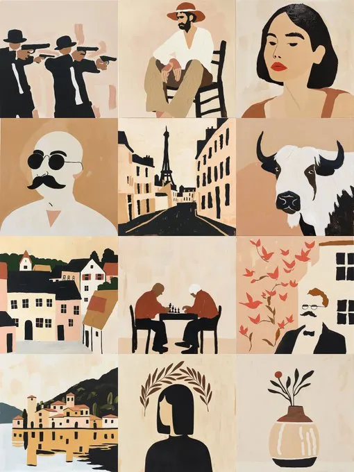 Minimalist Vintage Montage - Пример 2