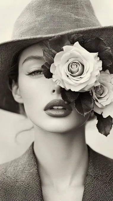 Ethereal Rose Elegance - Пример 3