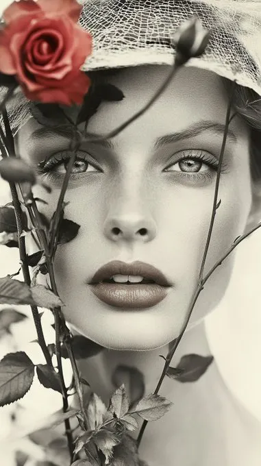 Ethereal Rose Elegance - Пример 1