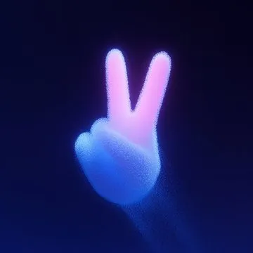 Luminous Neon Reverie - Пример 3