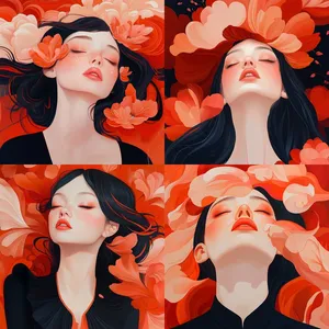 Cozy Modern Flat Illustration - Пример 3