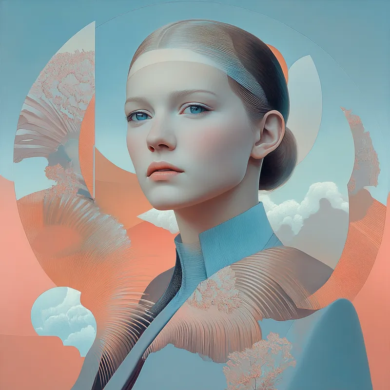 Surreal Sci-Fi Dreamscape - Пример 3