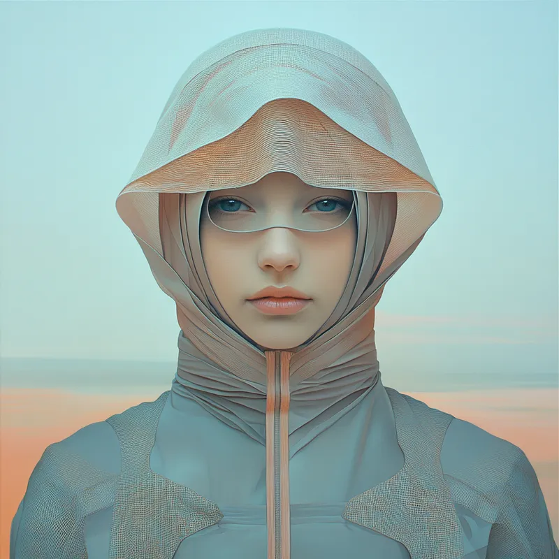 Surreal Sci-Fi Dreamscape - Пример 4