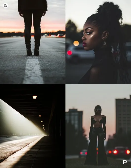 Moody Urban Elegance - Пример 2