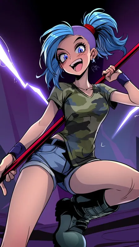 Vibrant Mythical Portrait - Пример 3