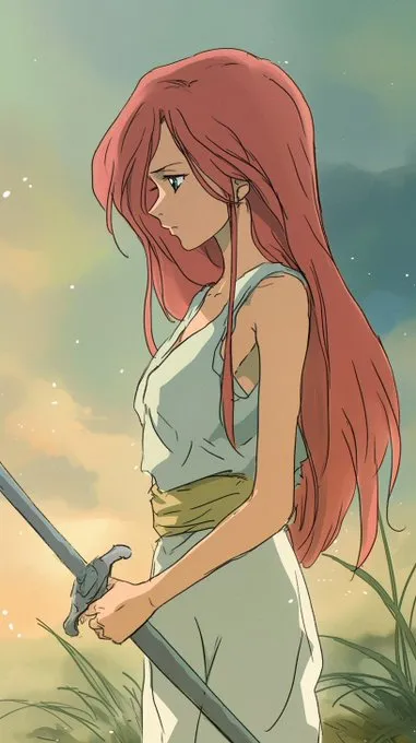 Vintage Anime Fantasy - Пример 4