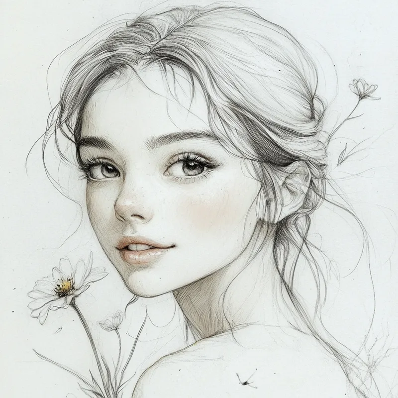 Architectural Sketch of Classic Mansion - Пример 2