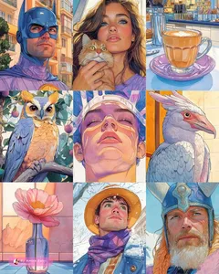 Gothic Fantasy Portrait - Пример 3