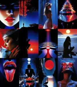 Velvet Dusk Aesthetic - Пример 1