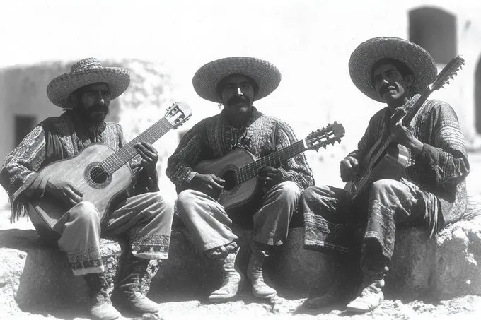 Vintage Mexican Musical Trio - Пример 2
