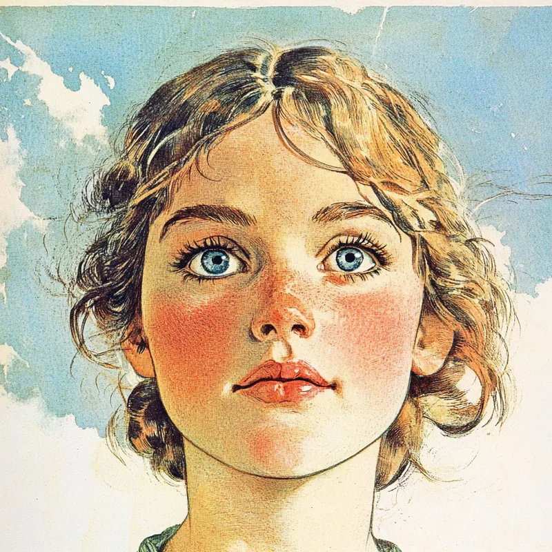 Serene Nature Illustration - Пример 4