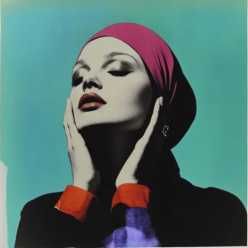 Vibrant Pop Art Portrait - Пример 3