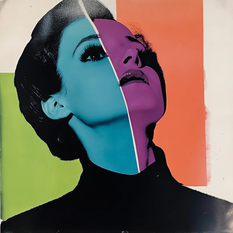 Vibrant Pop Art Portrait - Пример 4