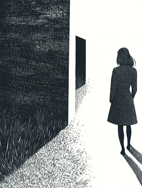 Surreal Monochrome Intrigue - Пример 4