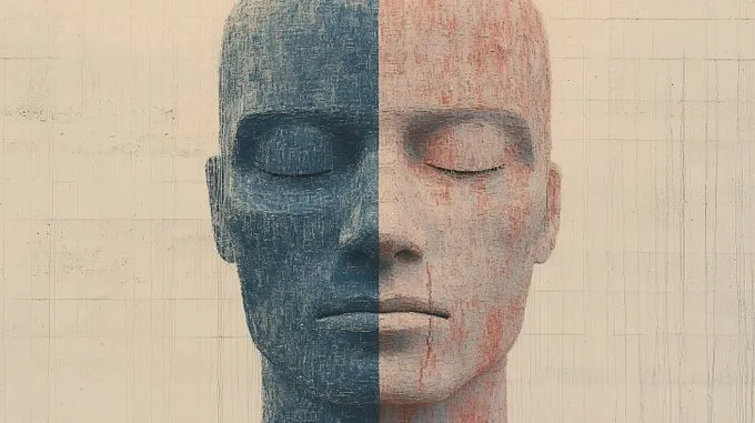 Surreal Retro Portrait - Пример 4