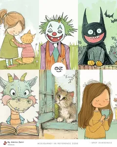 Whimsical Children’s Illustration - Пример 1