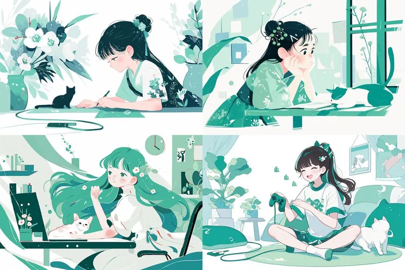 Dreamy Pastel Landscapes - Пример 3