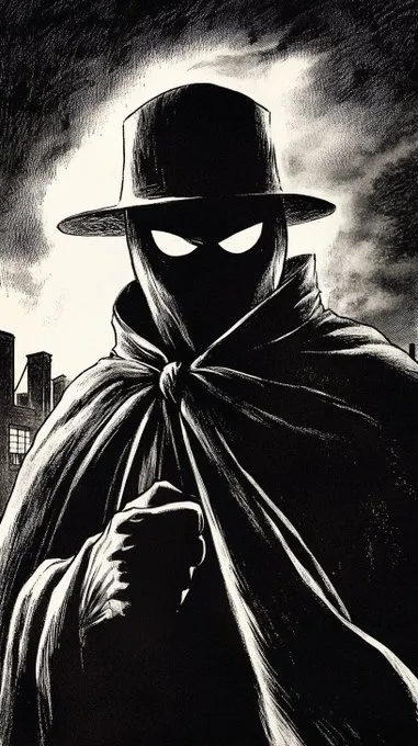 Noir Comic Book Style - Пример 1