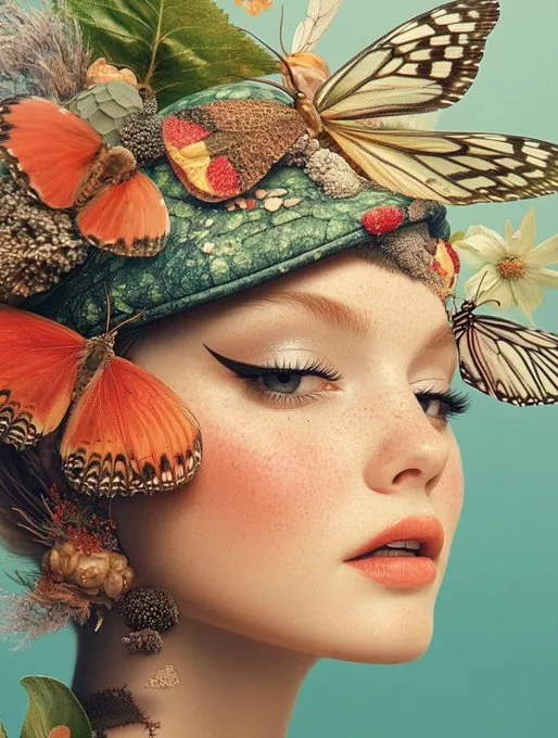 Surreal Nature Collage - Пример 4