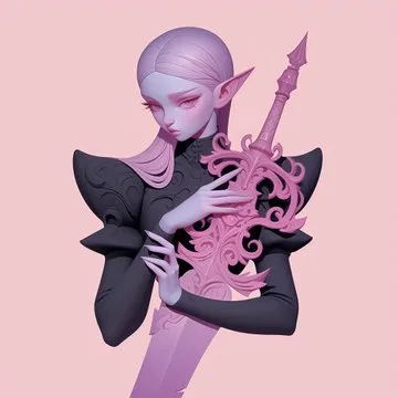 Elven Assassincore Elegance - Пример 3