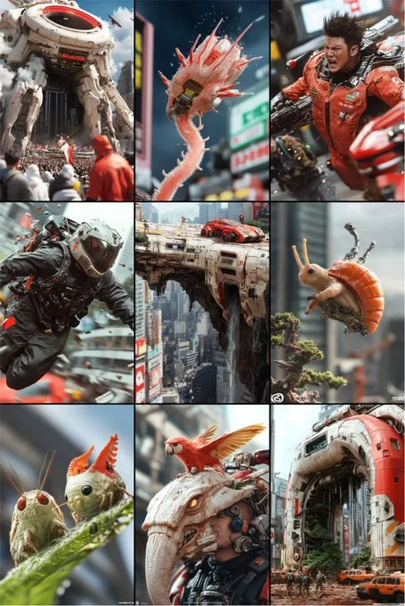 Dynamic Sci-Fi Adventure - Пример 2