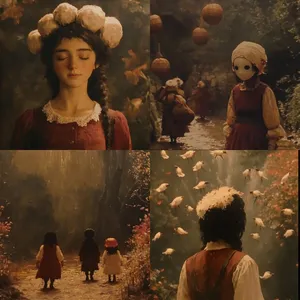 Surreal Whimsy in Autumn - Пример 3