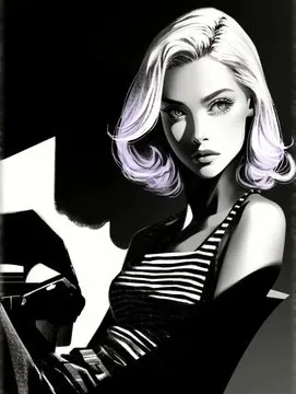 Noir Glamour - Пример 3