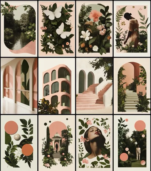 Dreamy Botanical Elegance - Пример 1