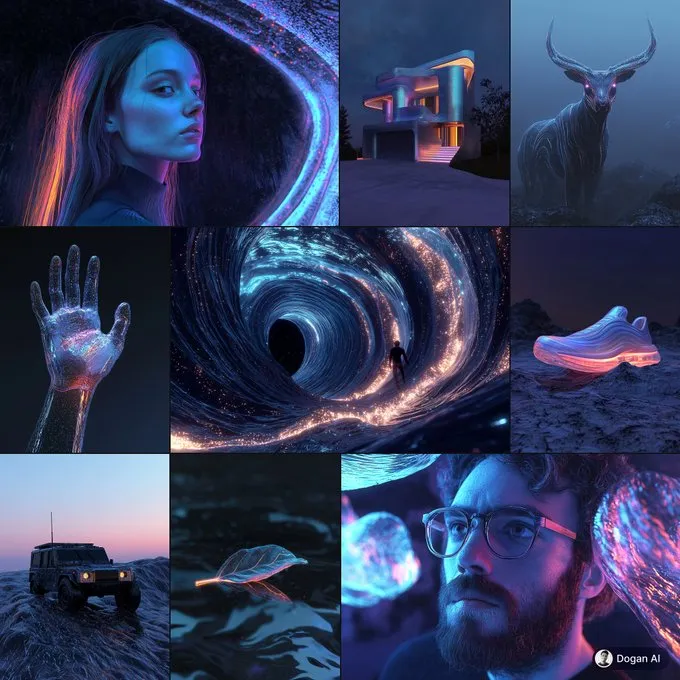 Iridescent Surrealism - Пример 2