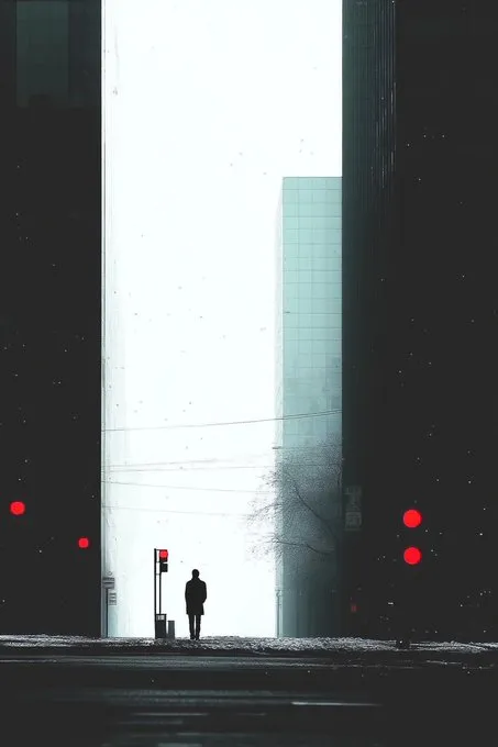 Serene Minimalism with Bold Accents - Пример 3