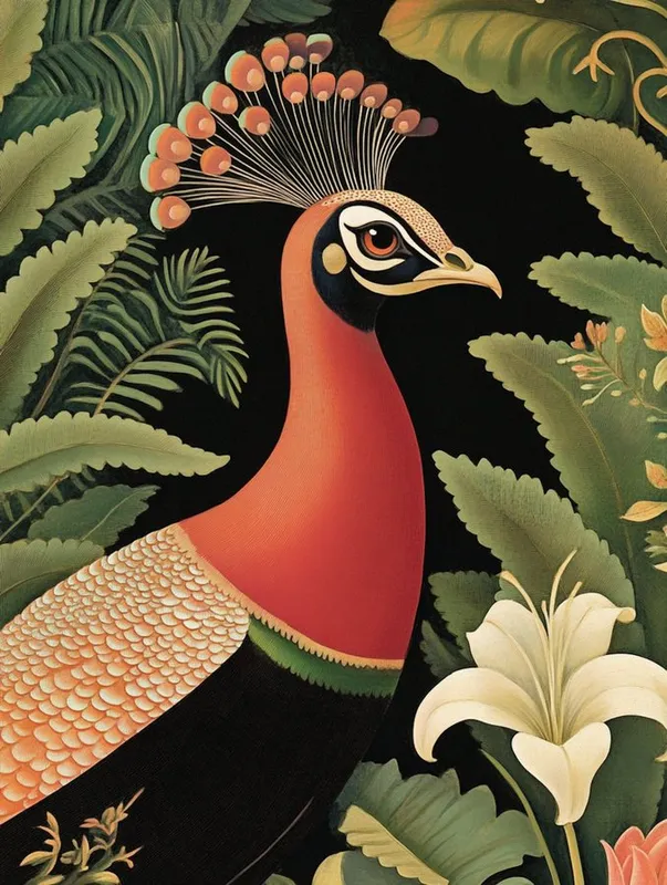 Vintage Botanical Elegance - Пример 4