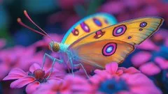 Vibrant Cosmic Portrait - Пример 3